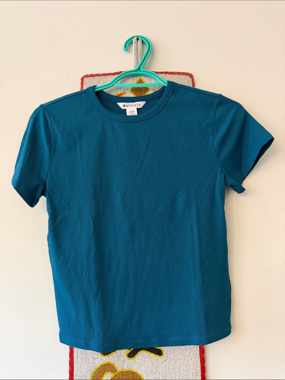 “Athleta” crew neck top